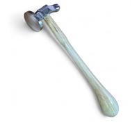 Marteau de chasse 32 mm avec tête bombée - Repause - Marteau à panne sphérique - Pour le rabotage, la métallurgie et la fabrication de bijoux PTL®