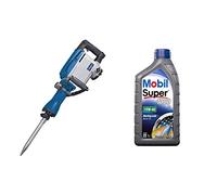 Marteau de Démolition, 1600W, 230V, 50hz, 50J & Mobil Super 1000 X1 15W-40, 1L