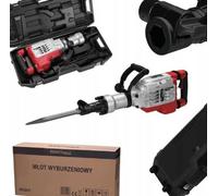 Marteau de démolition 3200W 75J HEX-GAN Marteau piqueur Marteau burineur Marteau à percussion + coffret