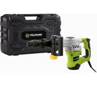 Marteau de démolition Fieldmann FDBK 201301-E, 1300 W, Force d'impact 15 J, 10 kg, Avec burins et mallette