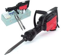 Marteau de démolition Marteau burineur 1800 watts avec accessoires + Coffre Marteau piqueur 56333