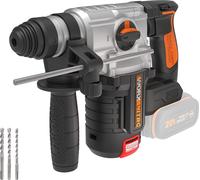 Marteau de forage sans fil WORX Nitro 20V 2,2 Joule WX380.9, moteur Brushless, sans batterie ni chargeur