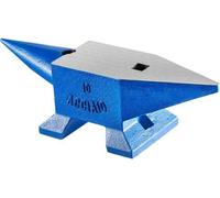 Marteau de forgeron 22 lb, 10 kg, longueur 360 mm, marteau portable et robuste en fonte, établi de forgeron solide, bleu