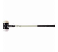 Halder Marteau de frappeur SIMPLEX – superplastique/nylon, manche fibre de verre, Ø80 mm