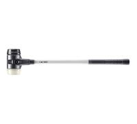 Halder Marteau de frappeur SIMPLEX 3728.081 - Caoutchouc chargé/nylon, manche fibre de verre - Ø80mm