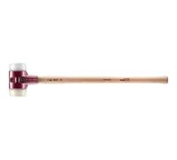 Halder – Marteau de frappeur SIMPLEX 3078.081 – Superplastique/nylon, Manche hickory, Ø 80 mm