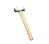 Marteau de maçonnerie antichoc avec poignée antidérapante 0,9 kg 1,4 kg, 2P | Tête en acier anti-écrasement pour un burinage efficace, un meilleur contrôle et dans la construction