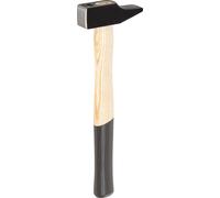 Marteau de menuisier, 800 g, forme française, manche en hickory, couleur noire