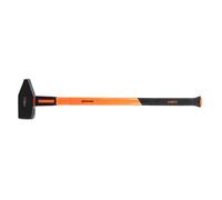 NEO TOOLS Marteau de menuisier, manche en fibre de verre, poignée ergonomique caoutchoutée, tige forgée, affûtée, trempée par induction, certificats GS et Rheinland, DIN 1193 (6 kg)