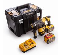 DeWalt DCH333X2-QW - Marteau électropneumatique sans Balais XR FLEXVOLT 54V Noir/Jaune