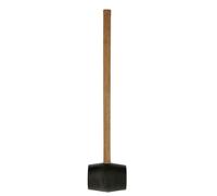 Marteau en caoutchouc 5 kg manche en bois Caryer