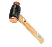 Marteau En Cuivre Et En Cuir Taille 1 (32Mm) 710G Poignée En Bois 03-210
