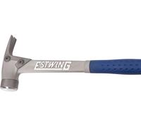 Marteau ESTWING AL-Pro avec manche en vinyle bleu Poids de la tête : 390 g, lisse | alliage d'aluminium forgé | porte-clou magnétique