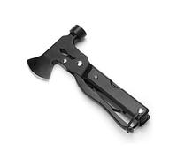 Marteau-hache multifonctionnel, pince portable, outil pliable pour réparer une vitre cassée ou une voiture.