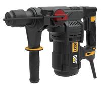 Marteau-perceuse CAT DX27, 1500W, système SDS-Plus, énergie d'impact de 5,0 J, capacité de perçage de 32 mm, 4 fonctions