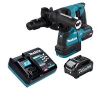 Marteau-perceuse sans fil Makita HR 002 GM101, 40 V max, 2,9 J, SDS plus, moteur sans balais + 1 batterie 4,0 Ah + chargeur