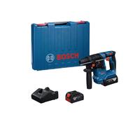 Marteau perforateur Bosch GBH 18V-18 Professional; 1,5 J; SDS plus; 2x4,0 Ah accu.; avec étui