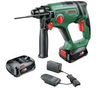 Marteau perforateur Bosch UniversalHammer; 2,0 J; SDS-Plus; 18 V; 2x2,5 Ah accu.