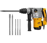 Marteau perforateur burineur 1050W SDS MAX 9 joules Burins et Forets inclus Mallette VITO