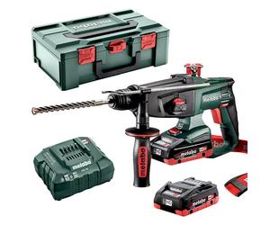 Marteau perforateur burineur METABO KHA 18 LTX (2 x 4,0 Ah)