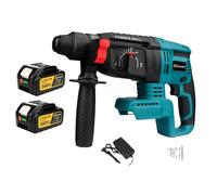 Marteau perforateur électrique sans balais, diamètre de perçage de 26mm, modes multi-fonctions, 2 options de batterie 3