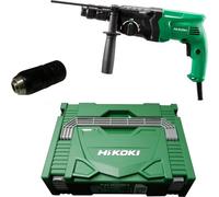 Marteau perforateur HiKOKI DH24PMHW1Z SDS Plus 730 W avec mandrin réversible