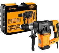 Marteau perforateur multifonction, puissance de 1 500 W, énergie de frappe réglable, DKRH32LD15