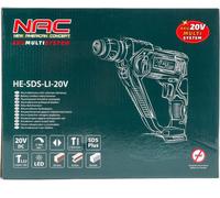 Marteau perforateur Nac 20V sans batterie ni chargeur