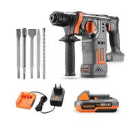 Marteau sans fil FUXTEC FX-E1RH20, 950 U/min, avec batterie et chargeur