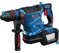 Marteau perforateur sans fil avec SDS plus EXBH18V-32F Bosch