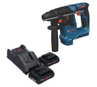 Marteau perforateur sans fil Bosch GBH 18V-18 Professional 18 V, 1,5 J, SDS plus, sans balais + 2 batteries ProCORE 4,0 Ah + chargeur