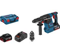Marteau perforateur sans fil Bosch GBH 18V-26F SDS plus 2 x batterie GBA 18V 5,0 Ah L-BOXX, 1 pièce.