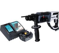 Marteau perforateur sans fil Makita DHR 202 RF1W 18 V 20 mm 2,0 J blanc + 1 batterie 3,0 Ah + chargeur