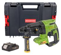 Marteau perforateur sans fil Procraft PHA40bb 20 V 2,6 J SDS plus Brushless + 1 batterie 2,0 Ah + mallette à outils RHINO - sans chargeur