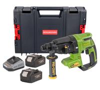 Marteau perforateur sans fil Procraft PHA40bb 20 V 2,6 J SDS plus Brushless + 2 batteries 4,0 Ah + chargeur + mallette RHINO