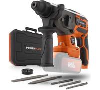 Marteau perforateur sans fil SDS-Plus, 40V, 5J, BRUSHLESS, 5 accessoires, DUAL POWER POWDP15680