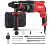 Marteau perforateur - TEENO - TEENO - 950W - 0-1150 tr/min - 17 accessoires