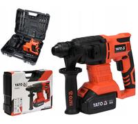Marteau perforateur Yato YT-82770; 2,0 J; SDS-plus; 18 V; 1x3,0 Ah accu.