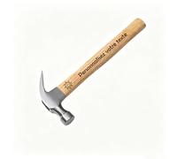 Marteau Personnalisable Gravé, Gravure Personnalisée Nom Date Message, Marteau Robuste, Cadeau Idéal Fête des Pères pour Hommes Charpentiers Bricoleurs (A)