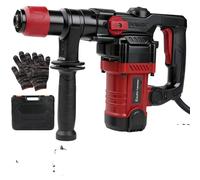 Marteau piqueur, 1300 watts, énergie de frappe 6 joules, vitesse 0-920 tr/min, compatibilité SDS-Plus, poignée anti-vibrations