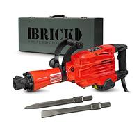 Brick Marteau piqueur électrique 1700W – Force de frappe 60 J – 1900 coups/min – Coffret métal