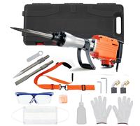 Marteau-piqueur 2200 W, 1700 coups par minute, avec 4 burins, livré dans un coffret