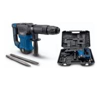 Scheppach Marteau de démolition AB1500x Marteau à béton | Puissance de frappe 20J | Puissance 1300W | SDS-Max | 4100 BPM | 6kg | inclus burin pointu et plat et coffret