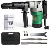 Marteau piqueur SDS-Plus 1400 W avec une puissance de frappe de 30 joules et une poignée anti-vibrations – Outil électrique professionnel 3 en 1 pour le béton, la pierre et la maçonnerie