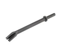 Marteau pneumatique Ciseau à percussion pneumatique en acier au carbone, tête d'impact robuste for l'élimination de la feuille de fer, ciseau à percussion pneumatique rouillé