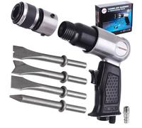Marteau pneumatique Gde Technic AT-2050LSG avec 4 burins et mandrin serrage rapide