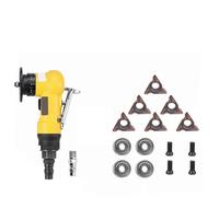 Marteau pneumatique, Pistolet à chanfreiner pneumatique, machine à chanfreiner à arc pneumatique, outils d'ébavurage(R combo 2)