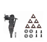Marteau pneumatique, Pistolet à chanfreiner pneumatique, outil de chanfreinage, machine à biseauter à air comprimé for 30 000 tr/min(10pcs C heads)