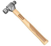 Marteau Rivoir - Ryobi - 500G - Acier Trempé - Bois De Noyer Blanc Marron G