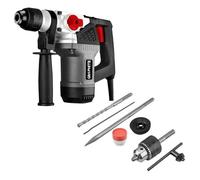 Marteau rotatif à percussion - GRAPHITE - SDS+ - 900W - Percussion 4J - Valise incluse